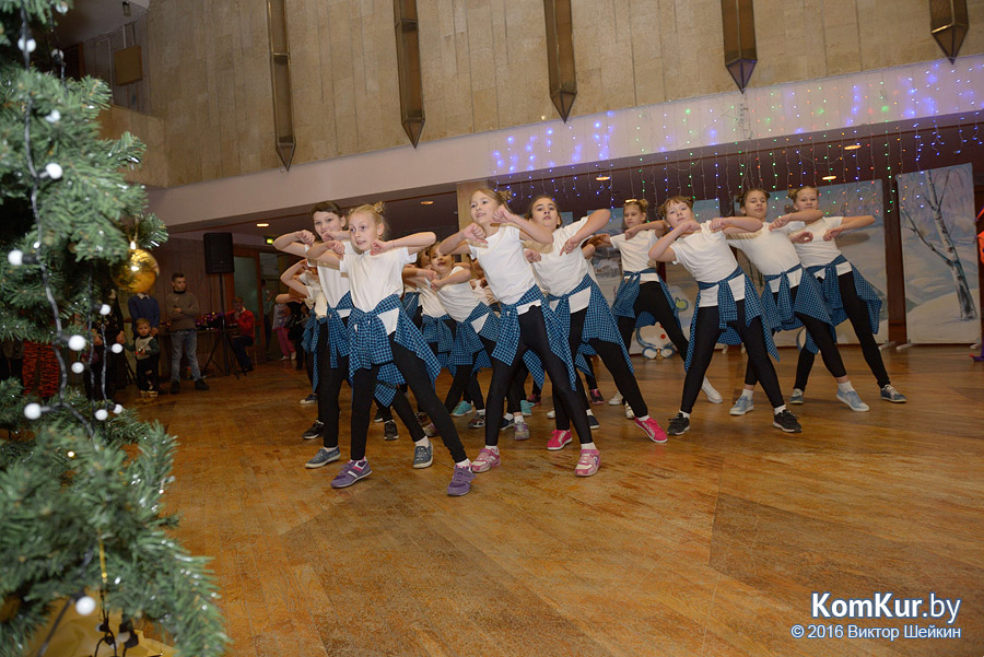 В Бобруйске отличников учебы поздравили с наступающим Новым годом