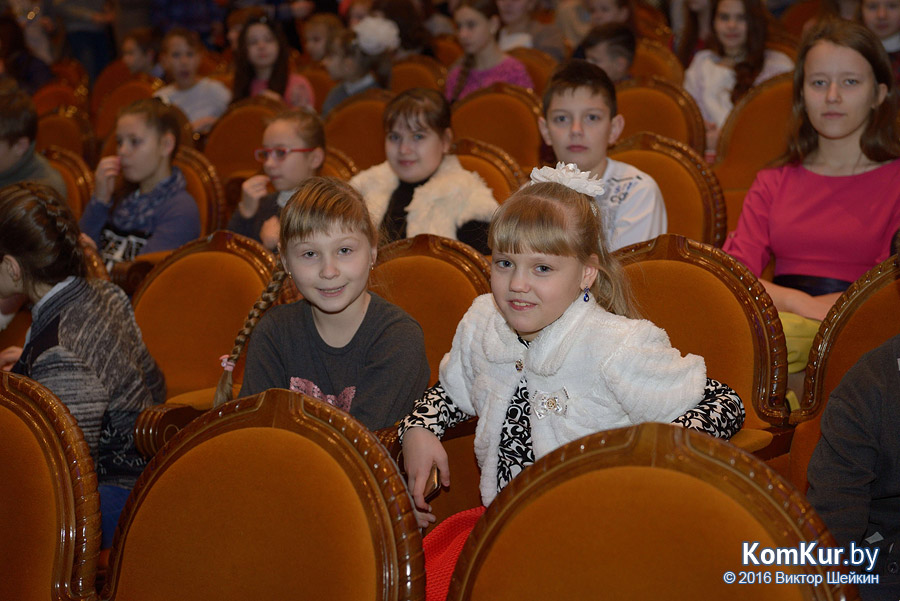 В Бобруйске отличников учебы поздравили с наступающим Новым годом