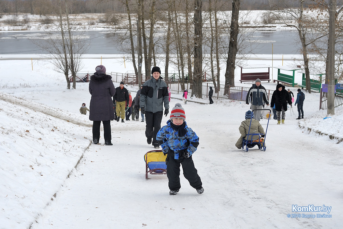 Зимние забавы в Бобруйске