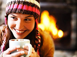 Рождественское тепло: бесплатный чай в морозы
