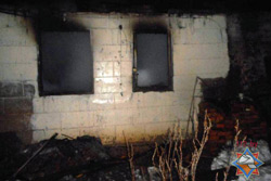 На пожаре в Бобруйске погибла женщина