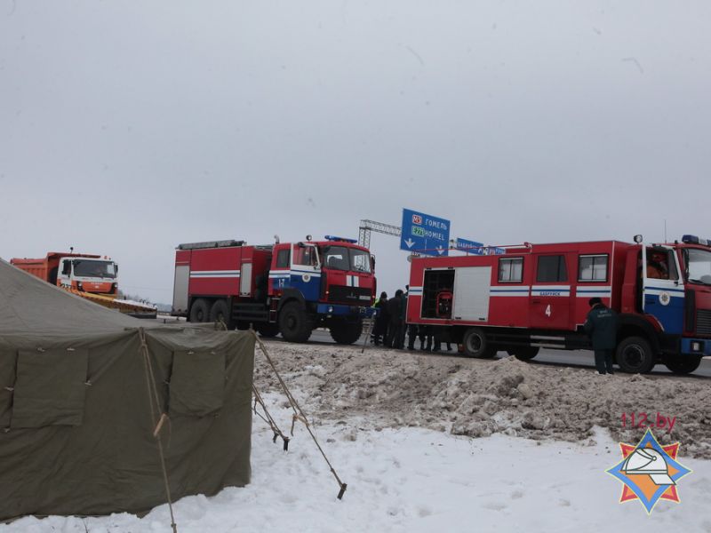 Внезапное учение прошло в Бобруйском районе