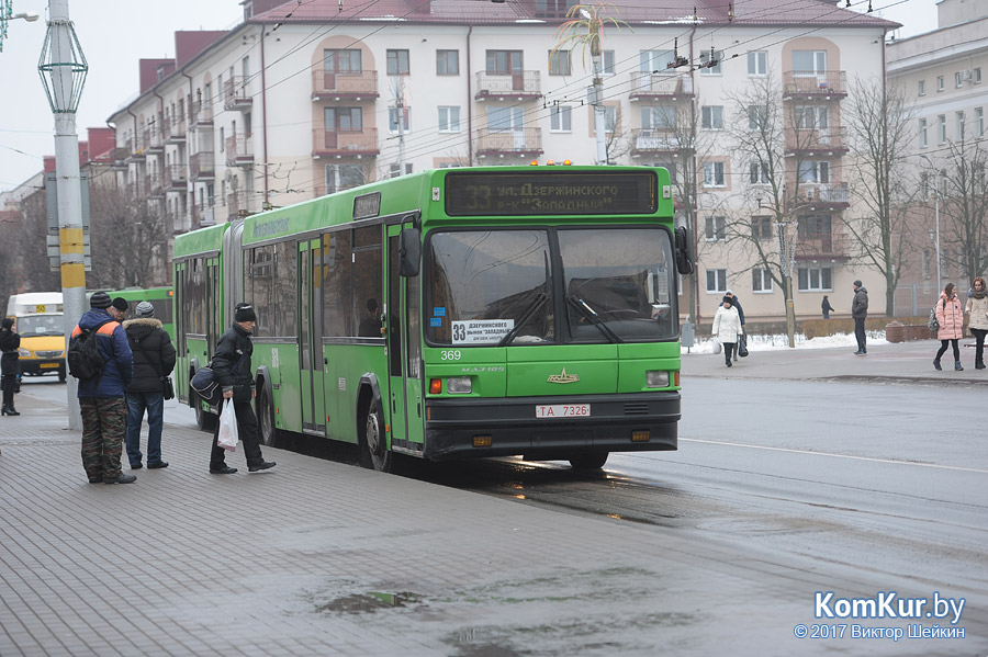 Общественный транспорт Бобруйска пережил «ледниковый период»