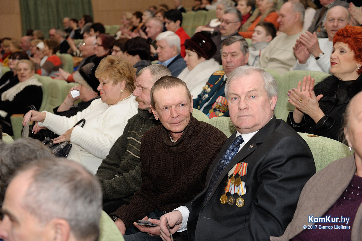 Поздравление афганцев в Бобруйске