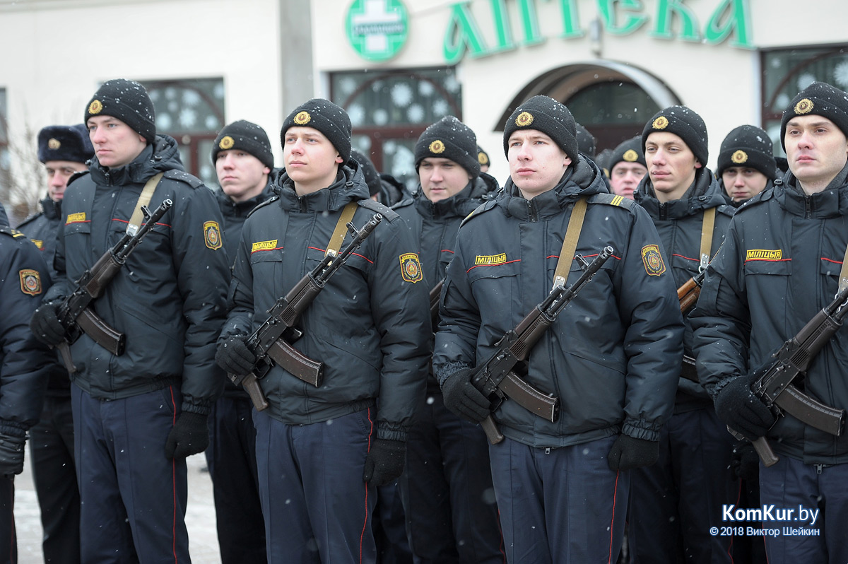 Возложение в Бобруйске в честь юбилея области