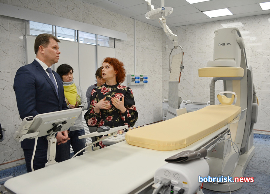 В Бобруйской больнице готов приступить к работе ангиографический комплекс