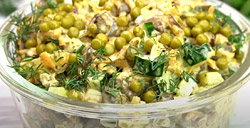 Готовим крутейший салат «Каприз». Вкусно и просто!