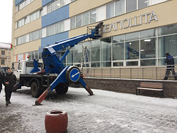 Реконструкция Дома связи в Бобруйске – последний штрих