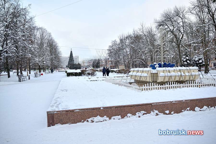 Зимний день в Бобруйске. Большой фоторепортаж