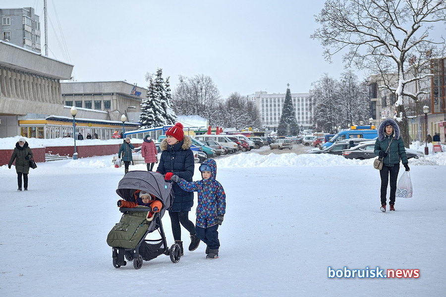 Зимний день в Бобруйске. Большой фоторепортаж (добавлены фото)