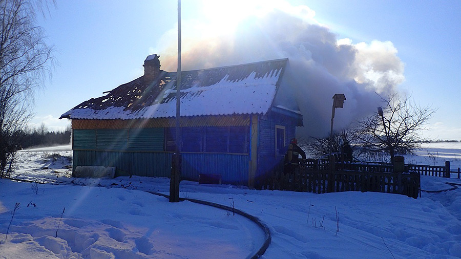 Трагедия на пожаре в Бобруйском районе