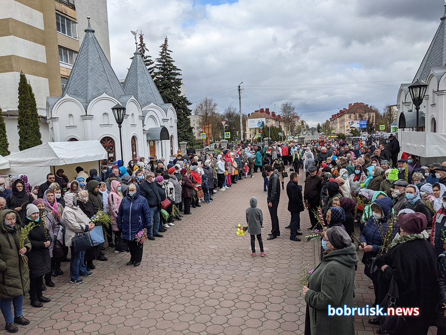Вербное воскресенье в Бобруйске. Фоторепортаж (добавлены фото)