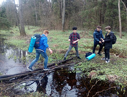 Тайными тропами под Бобруйском прошли «властелины леса»