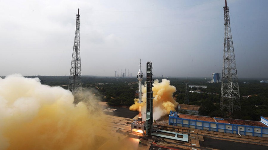 Индия провела первый запуск в рамках орбитальной пилотируемой миссии