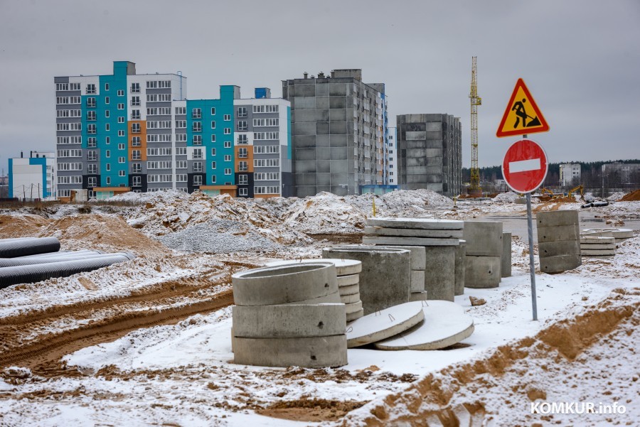 В первом квартале в Бобруйске должны сдать три новых дома