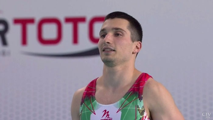 Белорус Егор Шарамков победил на этапе Кубка мира по спортивной гимнастике в Баку