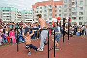 Движение в ритме street workout