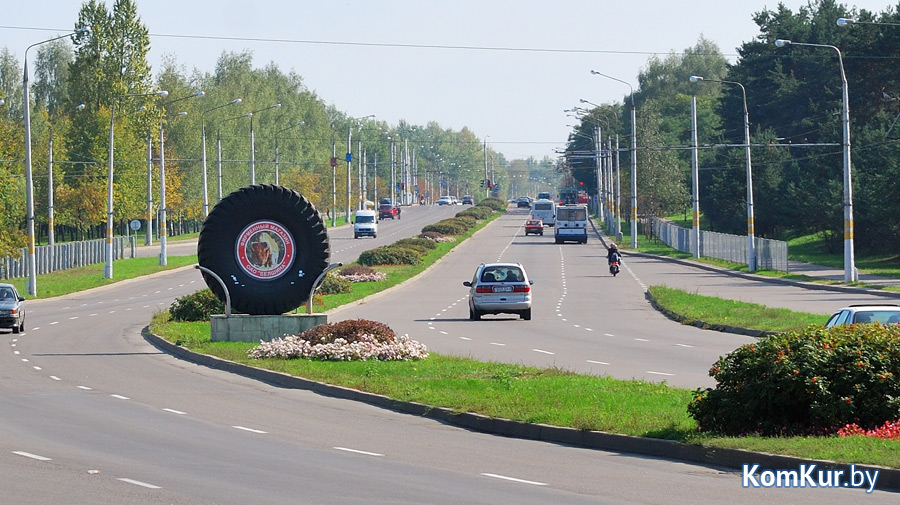 «Коммерческий» на связи : Автобан на выезде из города