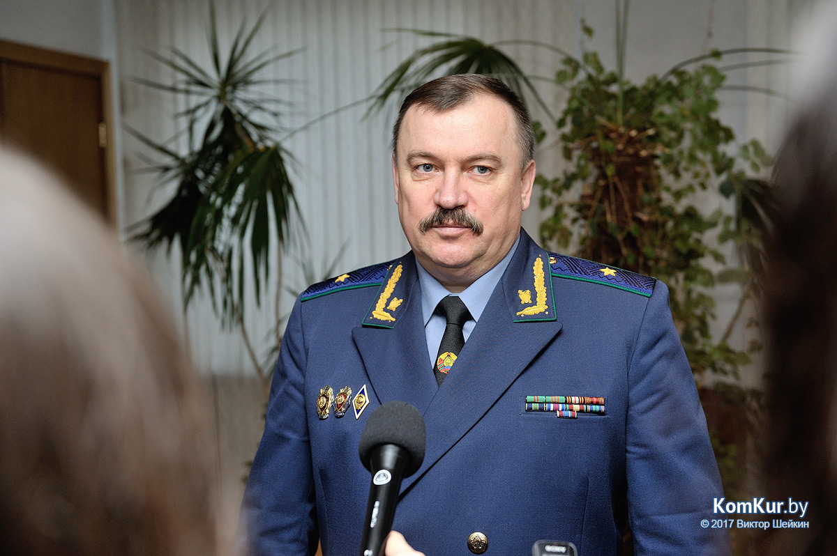 Прокурор области – о суицидах и коррупции в Бобруйске