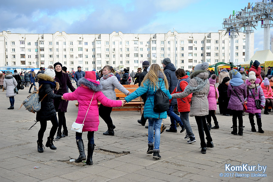 Бобруйск попрощался с зимой