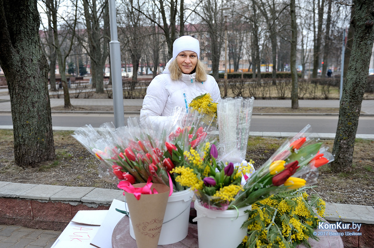 Бобруйск готовится к Международному женскому дню 8 марта 2017