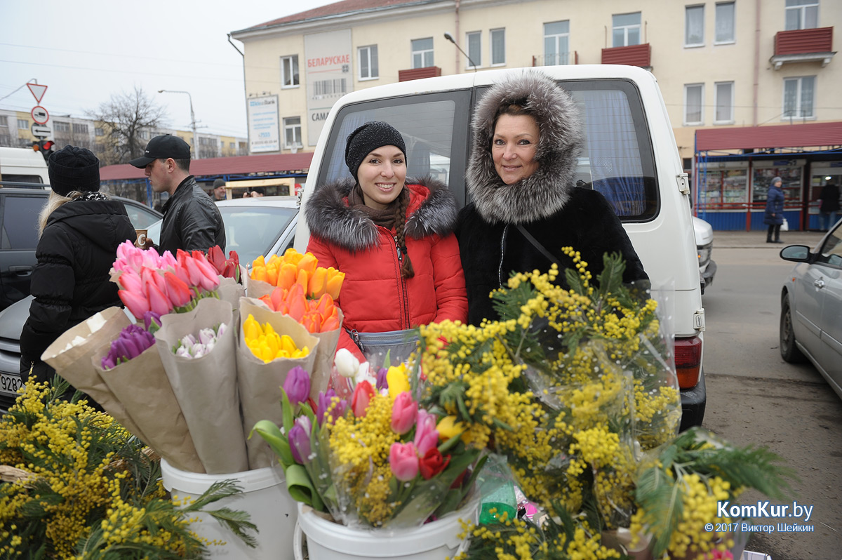 Бобруйск готовится к Международному женскому дню 8 марта 2017