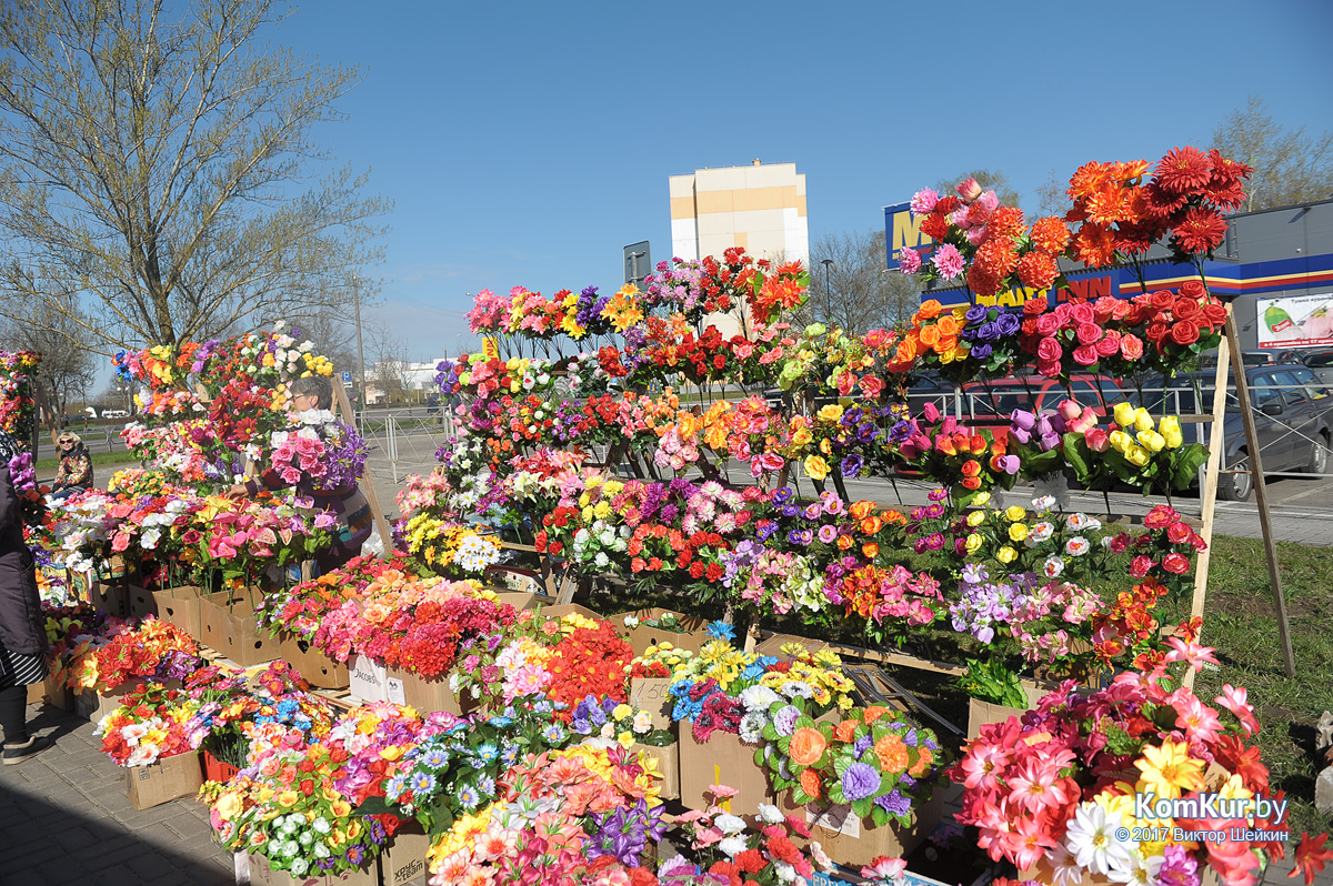 Цветы на Радуницу в Бобруйске: что, где, почем