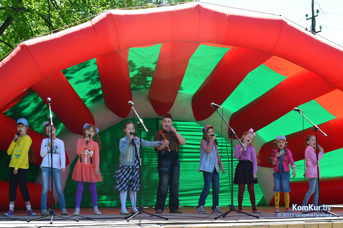 В день 95-летия пионерского движения в Бобруйске приняли в пионеры 500 октябрят