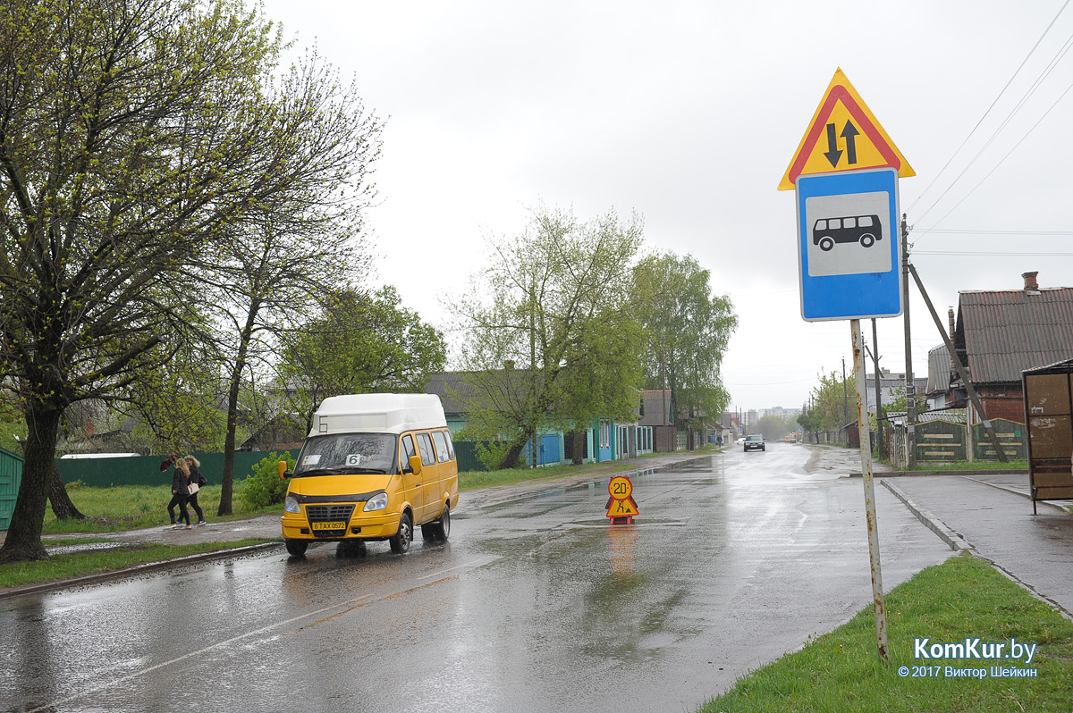 Односторонняя улица Бобруйска стала двусторонней