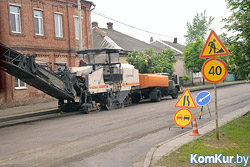 Мэр Бобруйска недоволен качеством дорожного ремонта
