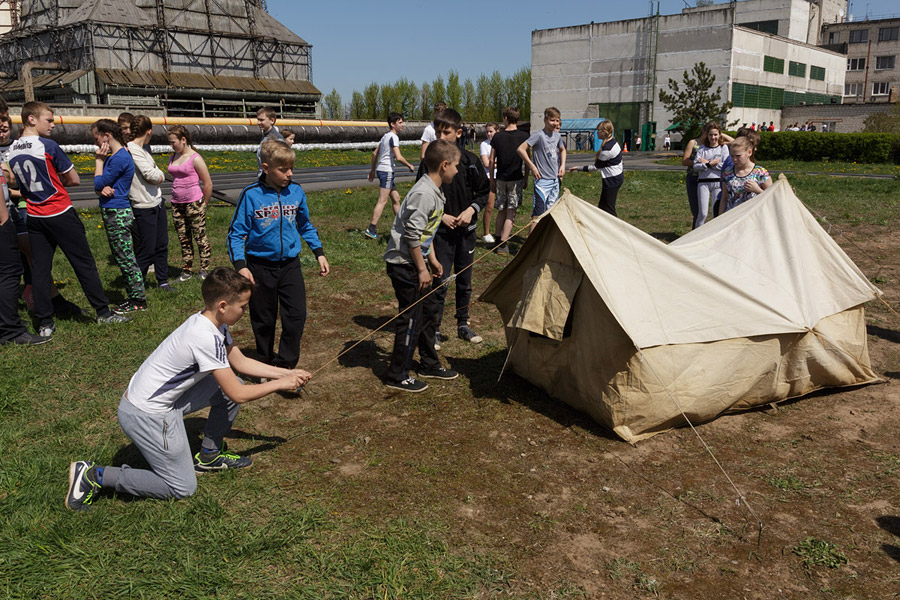 Юные спасатели Бобруйска померились силами