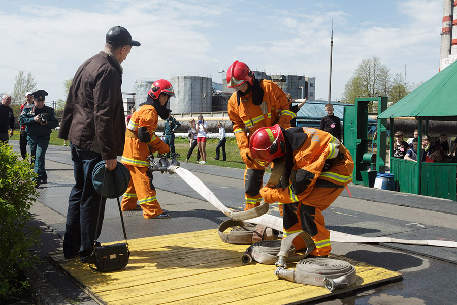 Юные спасатели Бобруйска померились силами