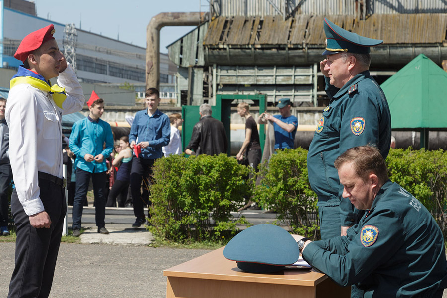Юные спасатели Бобруйска померились силами