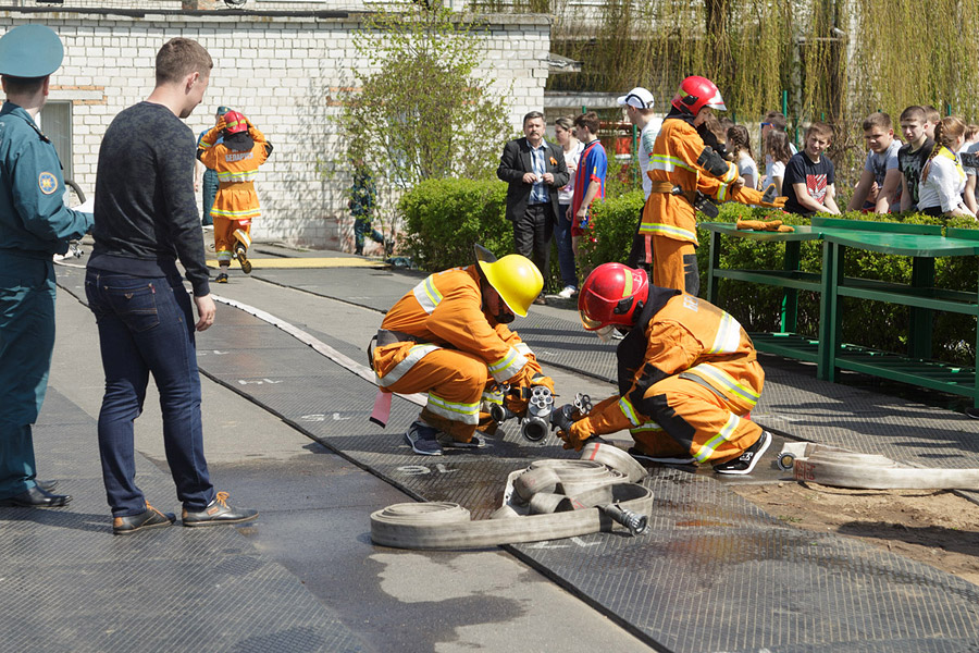 Юные спасатели Бобруйска померились силами