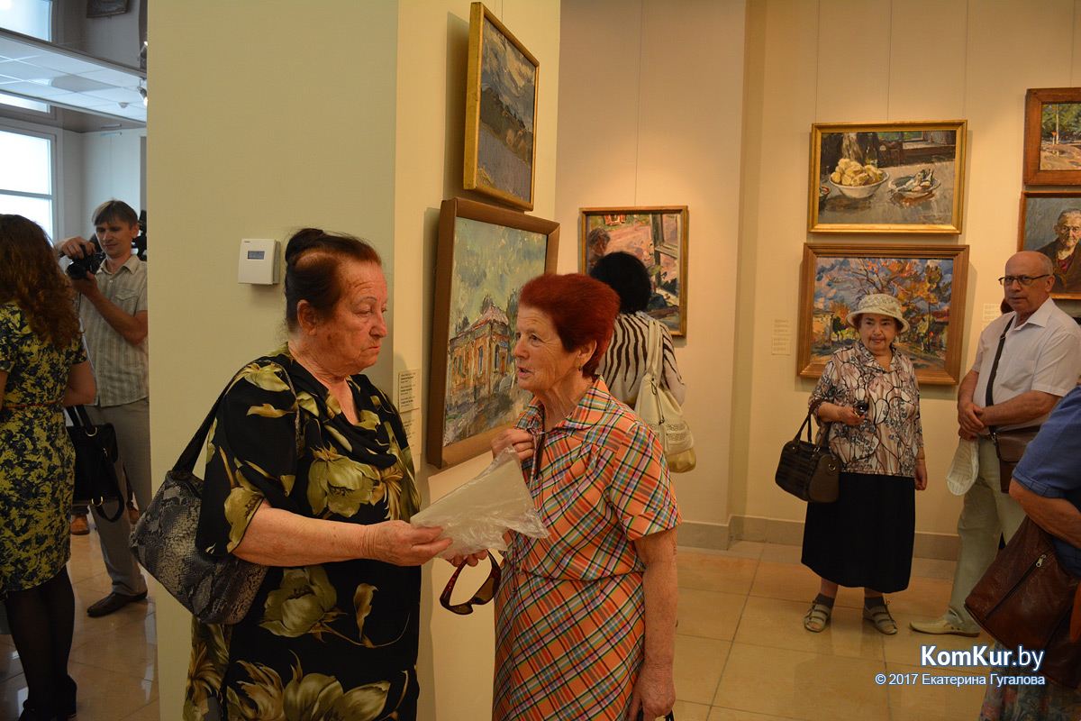 В Бобруйске открылась выставка художника Абрама Рабкина 