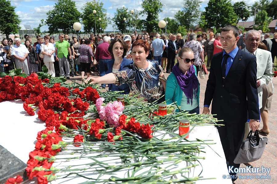 В Бобруйске прошла акция «Звон скорби»