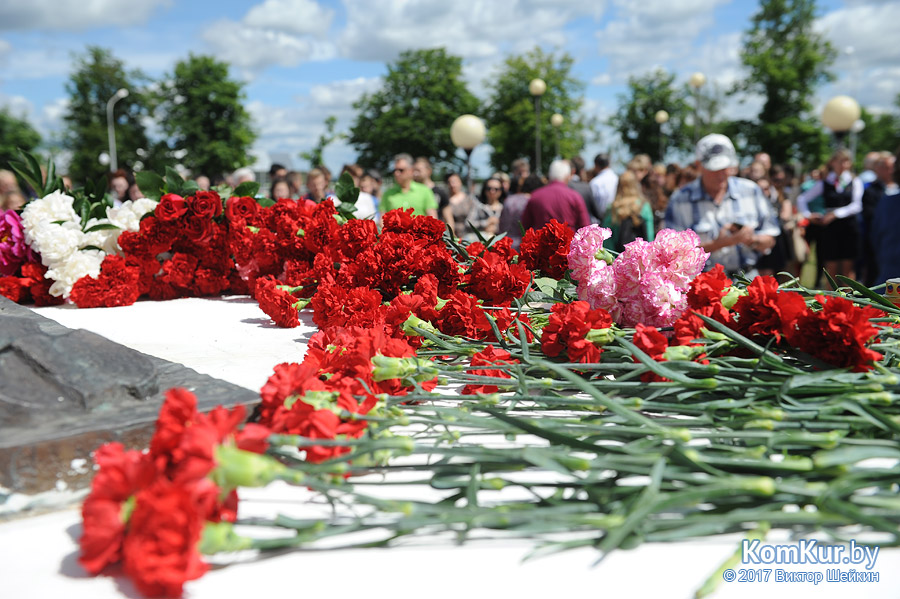 В Бобруйске прошла акция «Звон скорби»