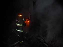 На пожаре под Бобруйском погиб человек