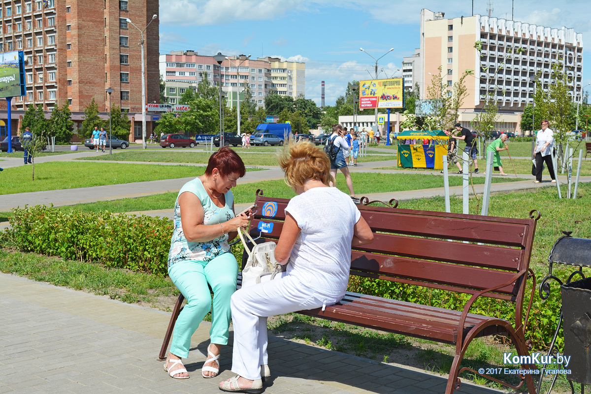 Частично бесплатный Wi-Fi в Молодежном парке Бобруйска