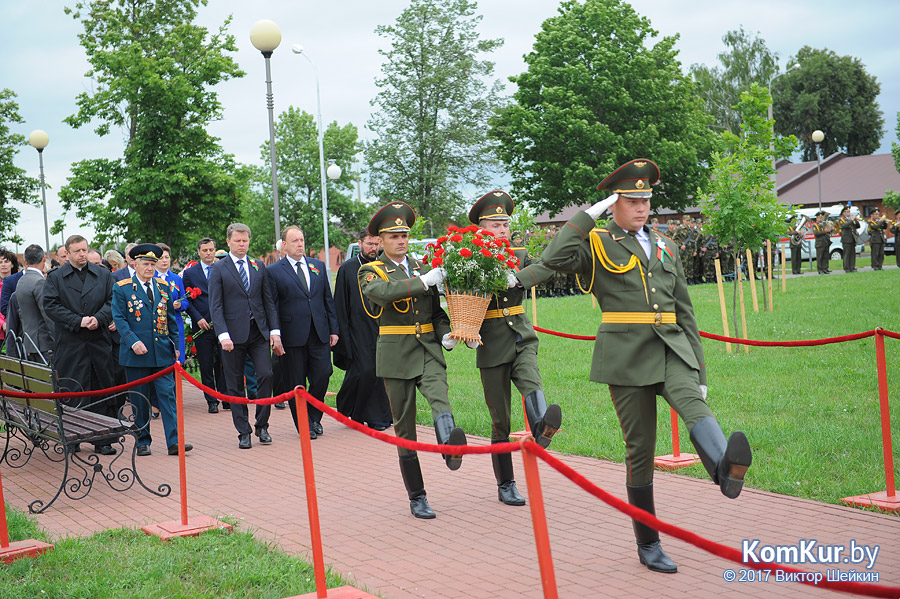 В Бобруйске прошел митинг, посвященный Дню независимости 