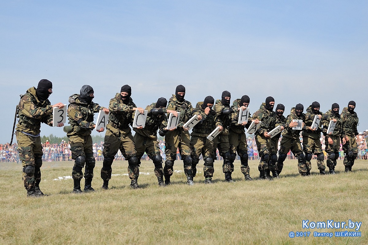 День военно-воздушных сил в Бобруйске