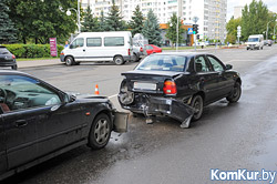 Авария в Бобруйске: Honda «догнала» Suzuki