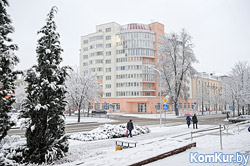 Бобруйск накрыло снегом (новые фото)