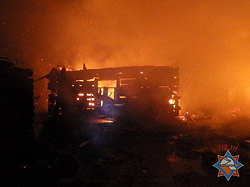 На пожаре в Могилевской области погибли люди