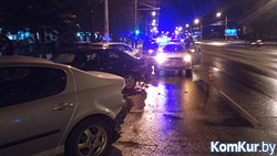 Крупная авария в Бобруйске: пострадали четыре машины! (Обновлено)