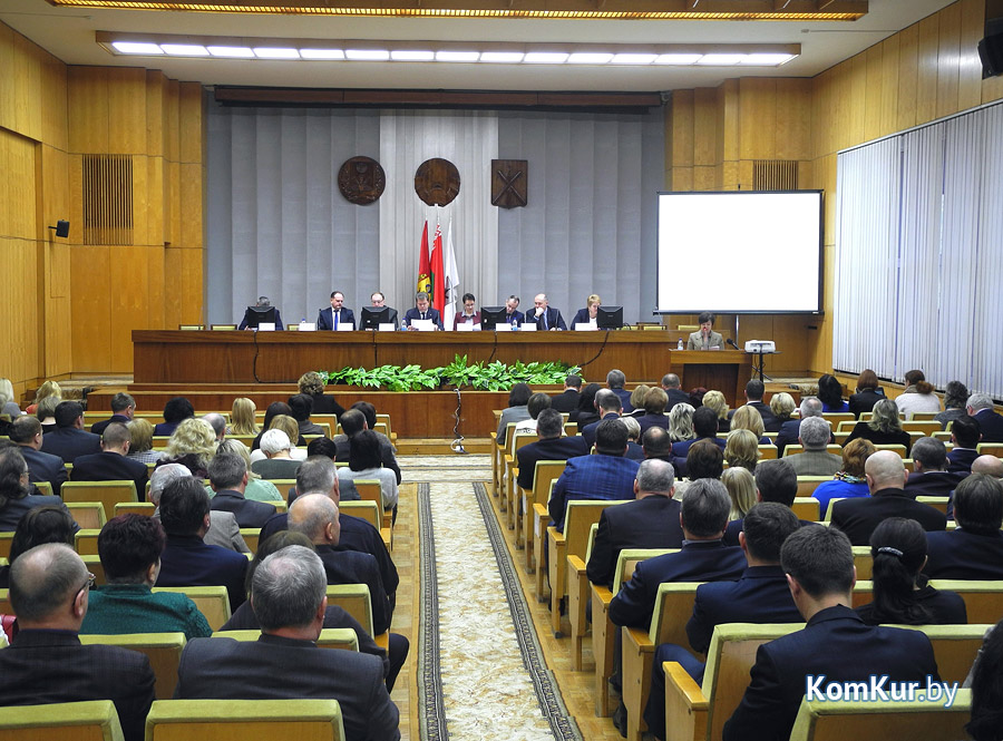 В пятницу, 19 января, на заседании Бобруйского горисполкома подведены итоги социально-экономического развития и исполнения бюджета города.