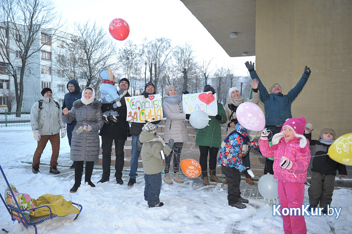 Пополнение в Бобруйске: рожденные 1 января