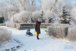 Утром 27 февраля температура в Бобруйске опускалась до минус 28,5 градуса