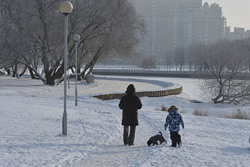Уроки не отменили даже в самых холодных районах Беларуси