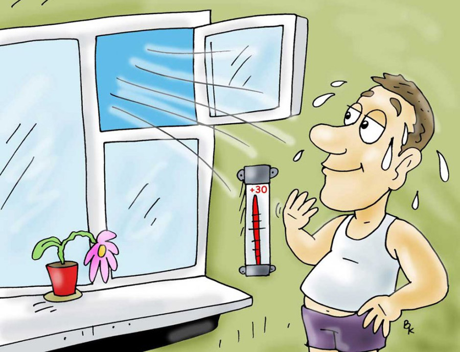 «Коммерческий» на связи: Очень жарко в квартире!